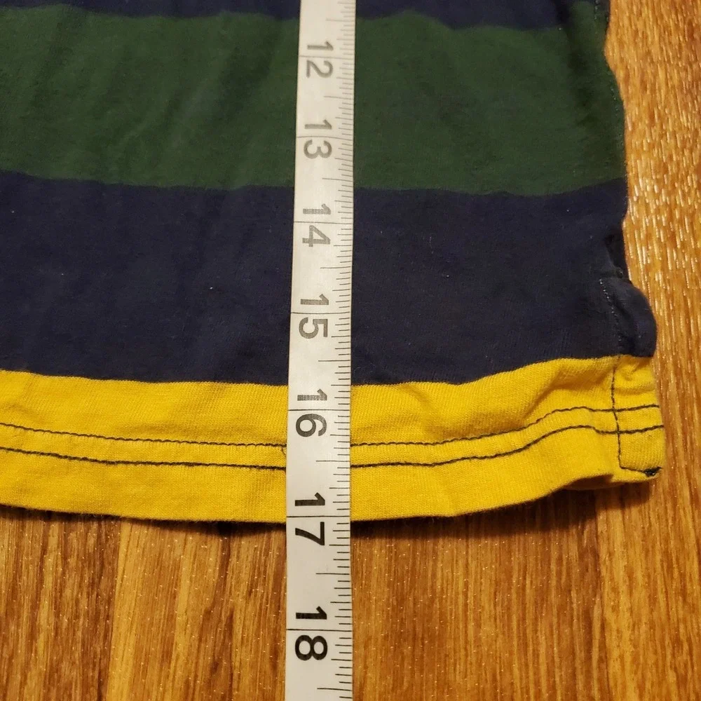 Polo Ralph Lauren Rugby‎ Shirt Boys 5 Multi-Color Striped Long Sleeve Preppy - Picture 7 of 7